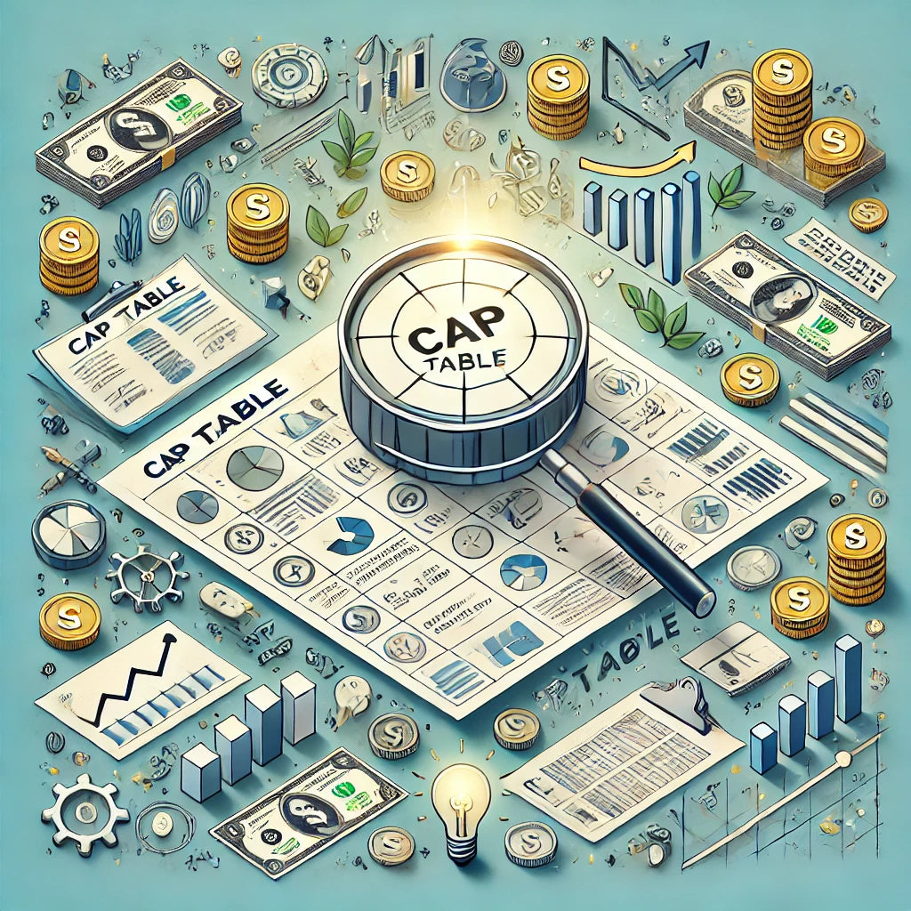 Cap table management and fundraising